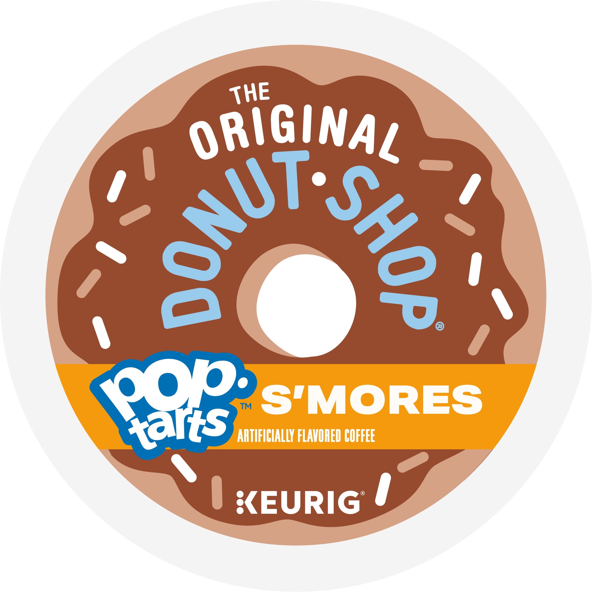 The Original Donut Shop, Pop-Tarts S'mores Flavored K-Cup Coffee Pods, 24 Count