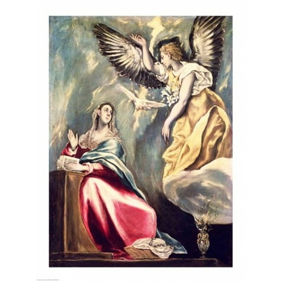 The Annunciation Poster Print by El Greco (24 x 36)