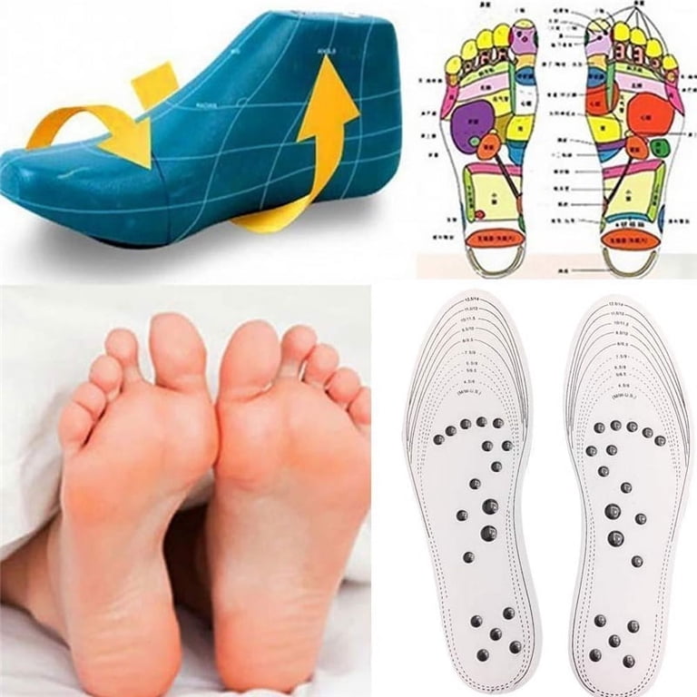 Acupressure Magnetic Massage Foot Therapy Reflexology Pain Relief Shoe Insoles From Lizeng