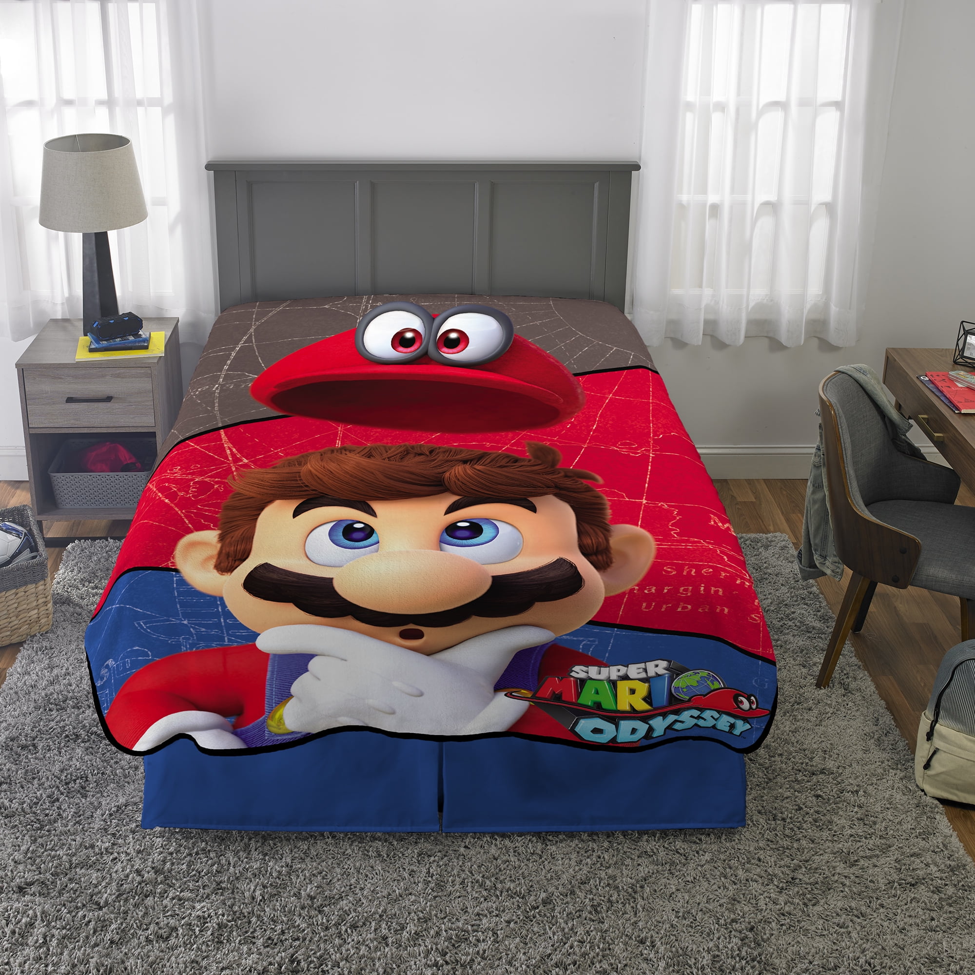 Mario odyssey blanket sale