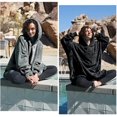 thumbnail image 5 of Oversized Hoodie Filt med Luva Svart Svart, 5 of 5
