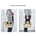 thumbnail image 6 of Lunch Bag Portable Crossbody Meal Bag Cooler Bag Insulated Lunch Bag Food Bag Handheld & Crossbody Design Yellow Cartoon Cute Duckling, 6 of 6