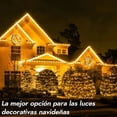 thumbnail image 2 of Serie LED Calida 200 Focos 10 Metros Lineal con Cable Transparente, Luces Decorativas, Bajo Consumo, Ideales para Navidad, Terrazas, Habitaciones, Fiestas y Eventos Especiales, 2 of 5