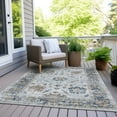 thumbnail image 3 of Dalyn Rugs Machine Washable Indoor/Outdoor Chantille Blue 10' x 14' Rug, 3 of 9