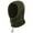 Green, variant on Winter Unisex Outdoor Camouflage Polar Warm Scarf Ear Integrated Plus Velvet Thick Windproof Winter Hats for Men Green