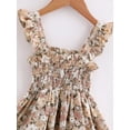 thumbnail image 5 of 12 Months Infant Baby Girl Clothes 24 Months Toddler Girls Summer Dress Sleeveless Dress Floral Dress Suspender Dress, 5 of 7