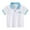 White, variant on MUXiin Toddler Boy Polo Shirts 3t Button Down Print Performance Short Sleeve Golf Shirts Collared T-Shirts Quick Dry Sports T-Shirt T-Shirt Boys & Girls Shirts