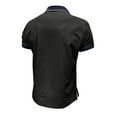 thumbnail image 7 of POTETI Collared Mens Polo Shirt Short Sleeve Casual Shirts Solid Loose Pockets Tops, 7 of 7