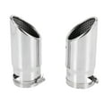 thumbnail image 2 of 4Pcs for C180 Car Exhaust Muffler Tip Stainless Steel Pipe Chrome Modified, 2 of 8
