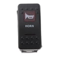 thumbnail image 1 of 1pc Performance LED Toggle Horn Switch Barco Botón de Presión Accs Sunnimix pulsador interruptor de palanca 12v, 1 of 6