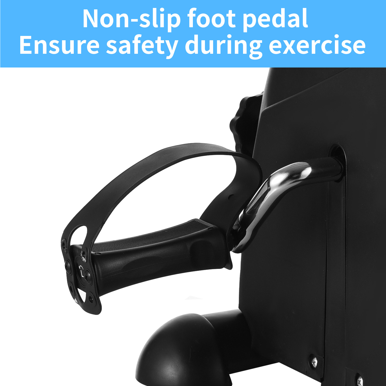 Eccomum Mini Exercise Bike Pedal Exerciser with LCD Screen photo 6