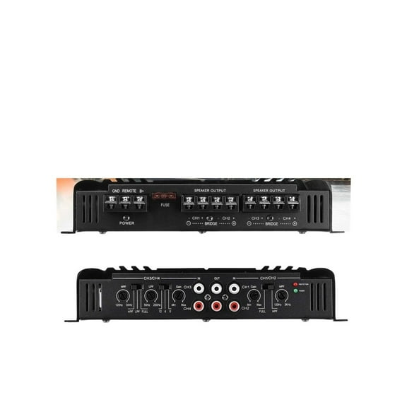 7900W 4 Channel Car Amplifiers Subwoofer Speaker Audio Amplifier Vehicle Subwoofer Bass Amplifier Enclosure Auto Sound Car Audio ,Easy to Operate