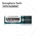 thumbnail image 3 of Listerine Essential Care Original Gel Fluoride Mint Toothpaste Oral Care, 4.2 oz, 3 of 7
