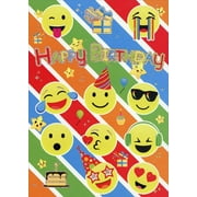 Paper House Productions Birthday Emoticons Foil Birthday Card For Kids