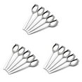 thumbnail image 4 of 3 Pack Heavy Duty Buffet Sporks Student Size Pasta Forks Reusable Flatware Cutlery Set, 4 of 8