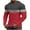 Red, variant on YFNNUP Men's Waffle Long Sleeve Shirts,Crew Neck Thermal Underwear Tops Casual Pullover Sweaters Knit Undershirts