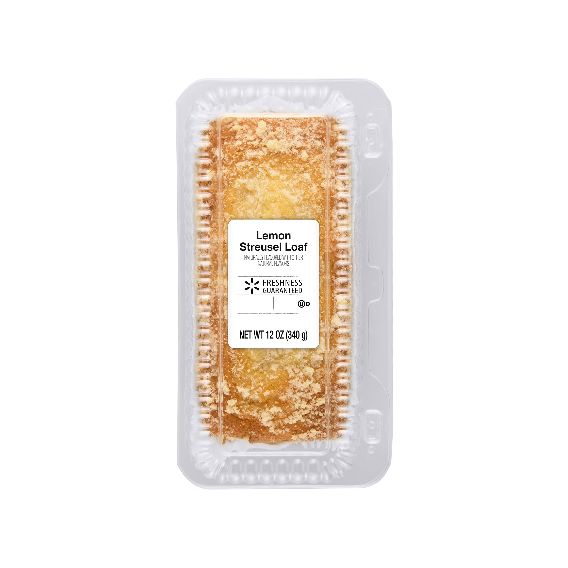 Freshness Guaranteed Lemon Streusel Loaf-Natural Color