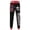Red, variant on Men's Casual Loose Letter Print Drawstring Elastic Waist Long Pants, Trousers for Sports, Workout and Street Style,Black,L