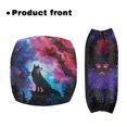 thumbnail image 2 of HELLHERO Wolf Starry Night Walker Seat Covers Walker Seat Cushion Cover Easy to Use Breathable and Comfortable for Unisex, 2 of 7