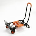 thumbnail image 5 of Cosco Shifter Multi-Position Folding Hand Truck and Cart, Orange, 5 of 17