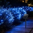 thumbnail image 4 of Solar Outdoor Lights Patriotic String Lights Blue LED Decorative Lighting 39Ft Independence Day Party Supplies Waterproof, 4 of 6