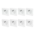 thumbnail image 1 of Curtain Rod Bracket No Drilling, Adhesive Curtain Rod Holder Hooks, No Drill Curtain Rod Brackets Ha, 1 of 5