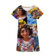 thumbnail image 1 of Camiseta infantil para niñas, ropa cómoda de manga corta para niños pequeños, recién llegada, vestido de princesa Jasmine de dibujos animados de Disney para Gir9T-10T Gao Jinjia LED, 1 of 2