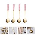 thumbnail image 2 of MasteelfCA 4pcs Delicate Flower-shaped Coffee Scoop Ice Cream Spoon Durable Dessert Spoon, 2 of 8
