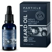 Particle Beard Oil - Soft and Itch-Free Beard Oil for Men (1 oz) 6 Natural Oils to Soften Beard, Groom Beard and Soothe Dry Skin