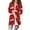 Red, variant on Christmas Cardigans for Women Plus Size Long Sleeve Casual Fashion Print Loose Cardigan Coat Tops