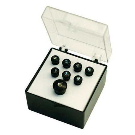 Acoustic Guitar Bridge/End Pin Set Ebony with Paua Pearl Inlays, Same Pins Used on Martin Guitars By Martin From