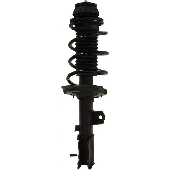 Shock Absorber and Strut Assembly Compatible with 2012-2017 Hyundai Accent Front, Passenger Side Black