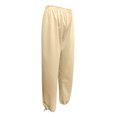 thumbnail image 3 of Guieoi Women's Pants Wide Leg Pants for Women Women's Casual Solid Drawstring Elastic Waist Long Pants Trousers, 3 of 5