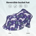 thumbnail image 2 of Sikiie Cute Dog Reflective Double-Sided Bucket Hat, Sun Hat, for Gardening, Beaching, Camping, Hiking, Fishing, 2 of 6