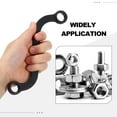 thumbnail image 4 of Uxcell 2pcs 7/16" x 1/2" 12-Points S-Style Box Wrench Double End S Shaped Wrench Sandblasted Nickel Plated Alloy Steel S Box Wrenches for Home Auto Bike Machine Repair, 4 of 6