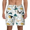 thumbnail image 3 of Uemuo Cute Whale Pattern Mens Swim Trunks Quick Dry Board Shorts with Mesh Lining, Stretch Beach Shorts Quick Dry No-Chafing Board Shorts-Small, 3 of 9