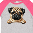 thumbnail image 4 of Inktastic Cute Pug Boys or Girls Toddler T-Shirt, 4 of 5