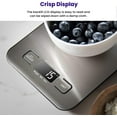 thumbnail image 2 of Kitchen Scale Digital for Weight Loss Meal Prep, Food-Grade Stainless Steel Large LCD Display, 2 of 4