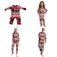 thumbnail image 6 of GYRATEDREAM Christmas Family Pajamas Sets, Christmas Family Matching Pajamas Sleepwear, Xmas Holiday Deer Snowman Print Family Pjs Jammies Nightwear Loungewear for 3M-4XL, 6 of 6