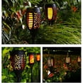 thumbnail image 4 of Lumières Solaires à Flamme, Torche Solaire avec Flamme Vacillante, 4 Pcs Étanches (33 LED), 4 of 5