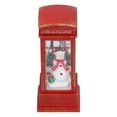 thumbnail image 3 of Lantern Christmas Decorative Lantern Christmas Table Night Light Lighted Snow Globe Lantern, 3 of 7