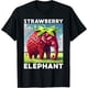 thumbnail image 1 of Camiseta italiana de elefante de fresa Brainrot Meme, 1 of 2
