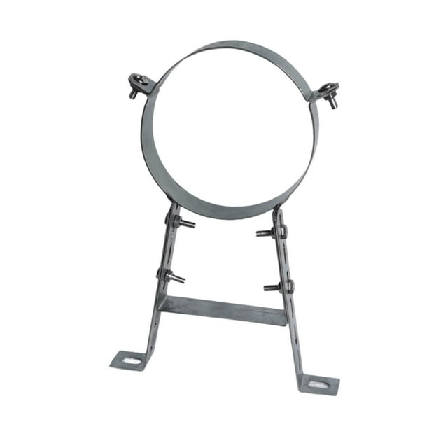 Luzkey Support de Tuyau de Cheminée Fixe pour Chauffage Poêle et Cheminée Accessoires Robustes en Acier Inoxydable 304 Équipement de Cheminée pour Tuyau de 150mm