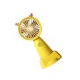 thumbnail image 2 of Mini Ventilador Carga USB Silencioso Refrigeración Verano Dibujos Animados Amarillo Matsuzay, 2 of 6