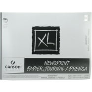 Sax Plain White Newsprint giornale - 8 1/5,1 x 27,9 cm - Confezione da