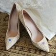 thumbnail image 5 of 12 Pcs  Shoe Clips Glass Shoe Clips Detachable Shoes Buckles Shoe Decoration Charm, 5 of 6