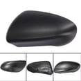 thumbnail image 4 of Rooha Black Door Wing Mirror Cover Cap Left/Right Side For Nissan For Qashqai 2007-14, 4 of 9