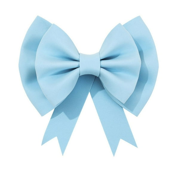 1 Pcs Blue EVA Bow Knot Office Party Ornaments Supplies Home Birthday Wedding Festival Handmade DIY Decoration Accessories