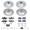 thumbnail image 2 of Power Stop Front and Rear Euro-Stop ECE-R90 Certified Brake Pad and Rotor Kit ESK7764, 2 of 3