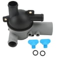 thumbnail image 1 of Water Distribution Housing Assembly with Manual Drain Plug 863631T1 Replacement for Mercruiser Inboard Engine, 1 of 8